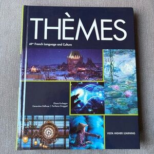 Like new Themes AP French language and culture text book Vista higher learning
